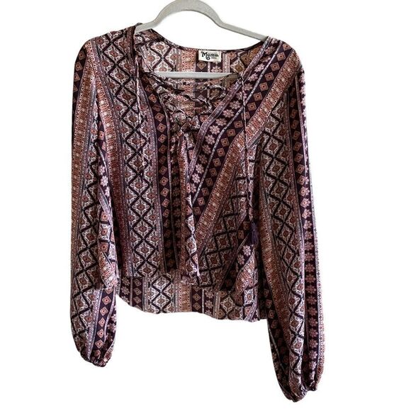 SHOW ME YOUR MUMU Lightening Bird Top Size Small - Picture 1 of 7